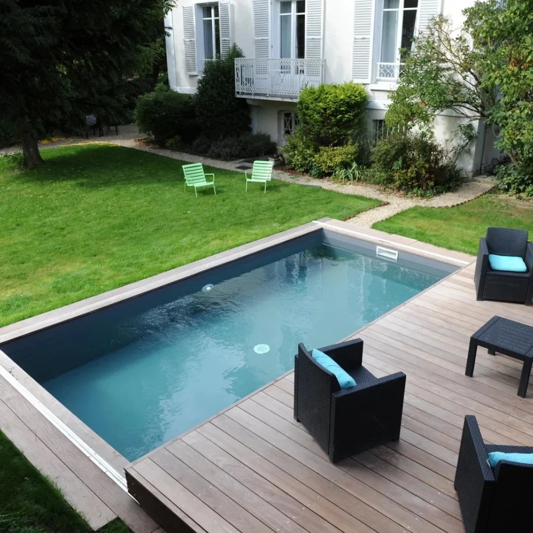 Раздвижная терраса для бассейна в Кемерово