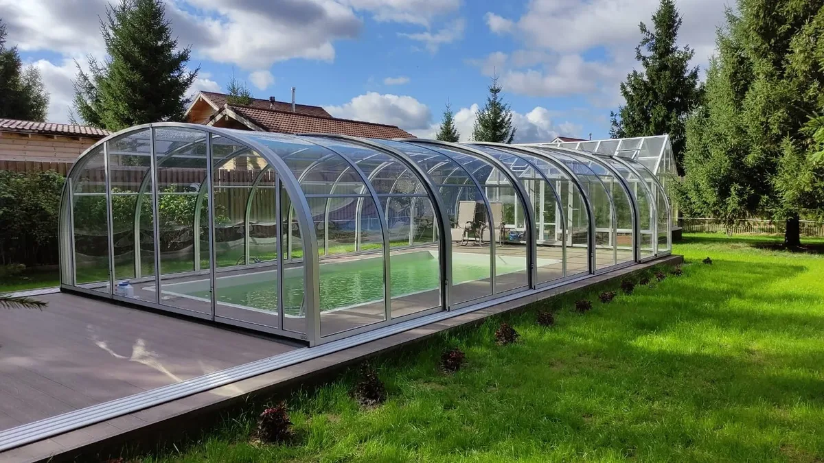 Композитный бассейн Laguna 7 — готовый проект в Кемерово