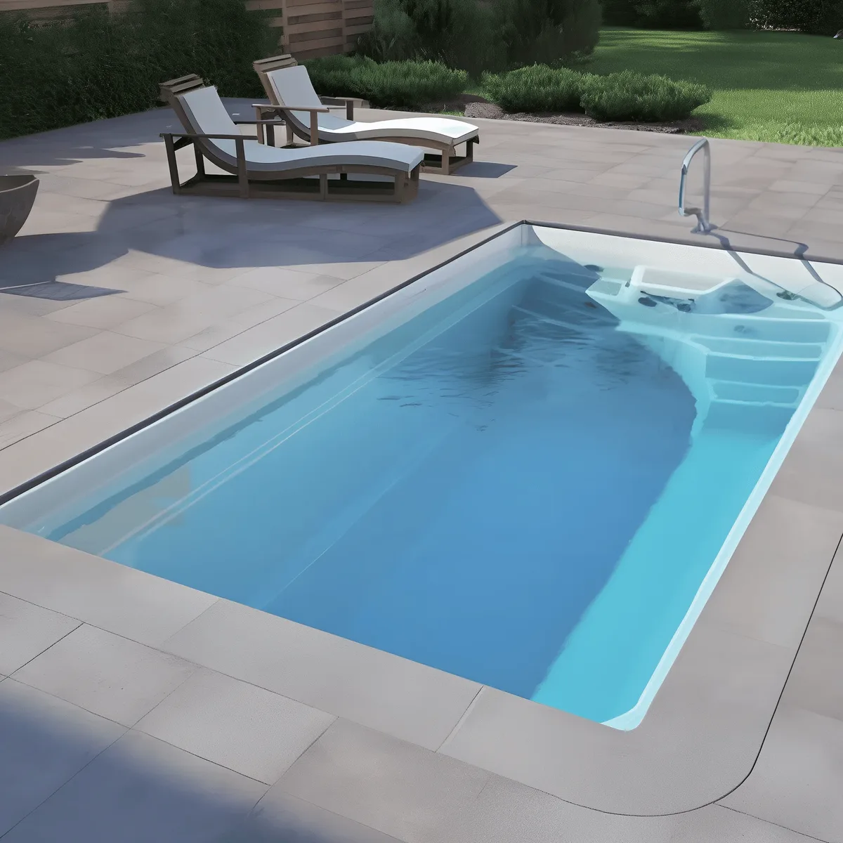 Композитный бассейн Laguna 5 — вид сверху в Кемерово