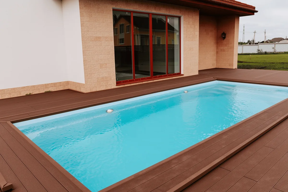 Композитный бассейн Laguna 8 — вид сверху в Кемерово