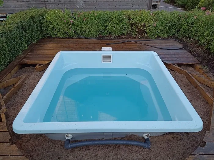 Композитная купель Laguna 2 — установка в Кемерово